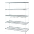 800lbs verstellbarer Regal Stahl Draht Metall Regal Rack mit NSF und SGS Genehmigung